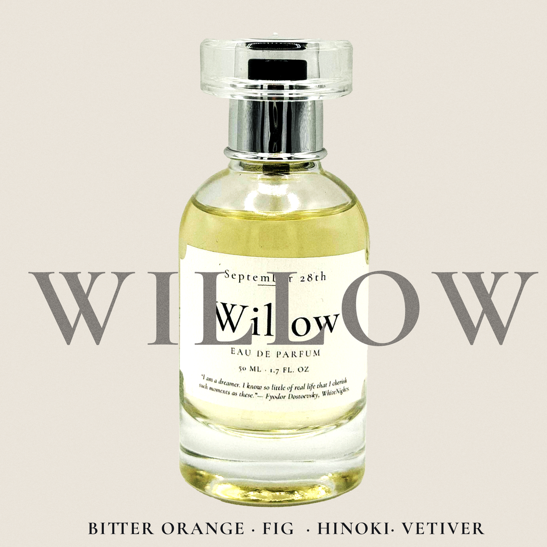 Willow – September 28th perfumeries